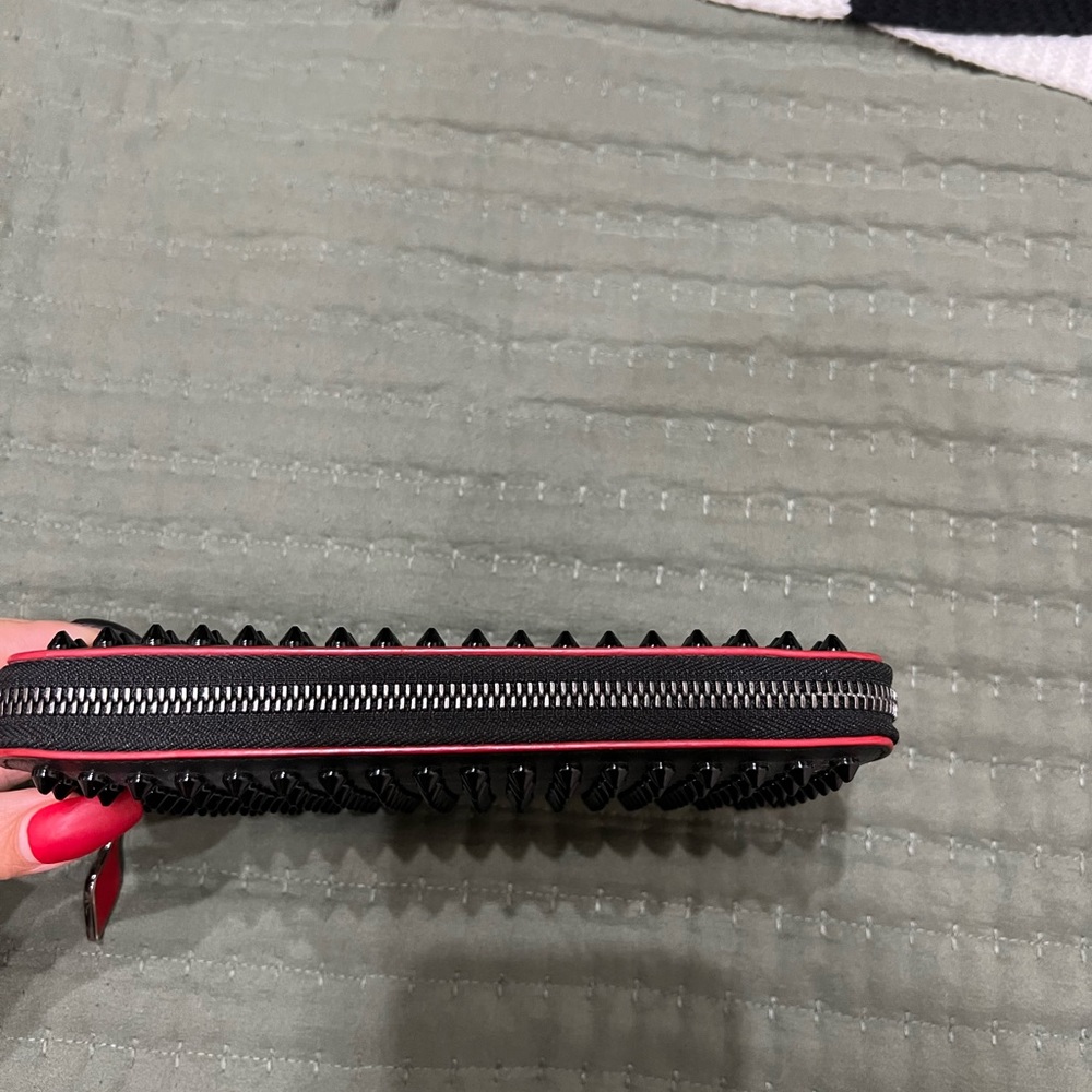 Christian louboutin black spikes Wallet - Picture 3 of 8